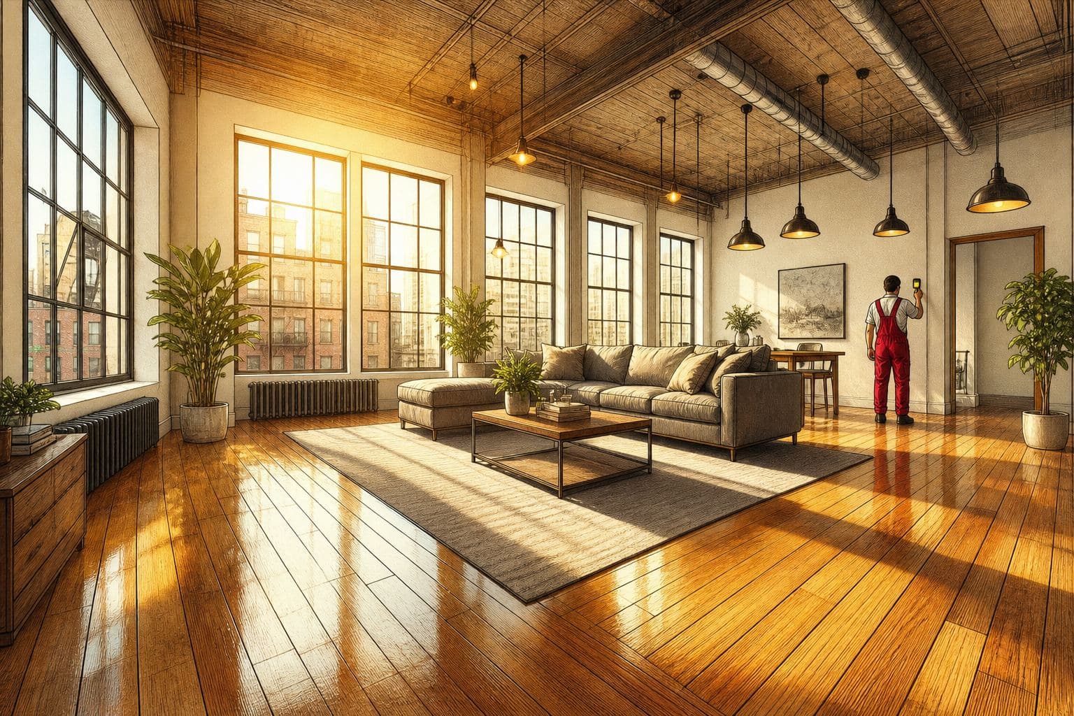 Finished rebuild walkthrough in Upper East Side